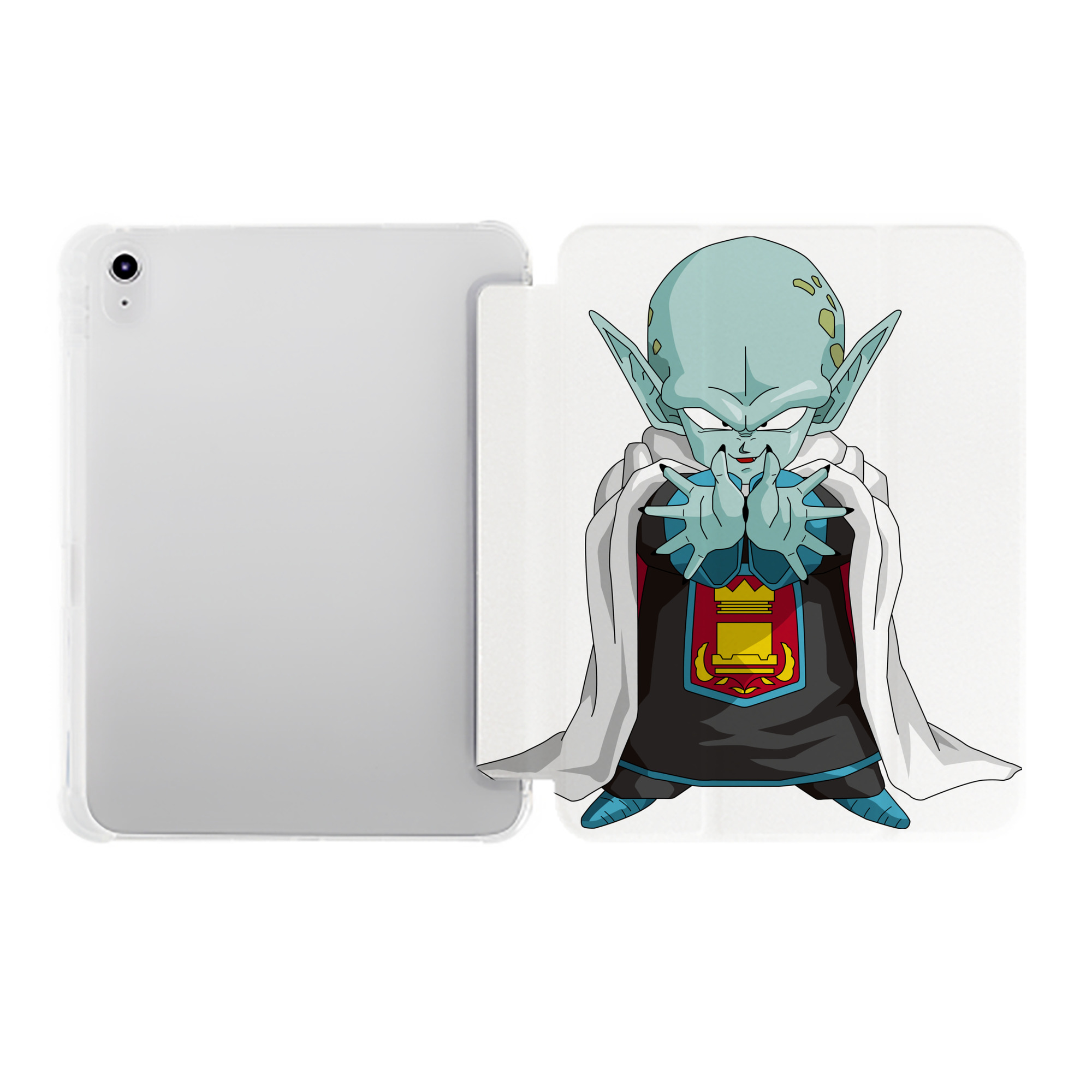 （画像用） ドラゴンボール DRAGON BALL IPad ケース ペン収納付き 三つ折りスタンド PUレザー×シリコン 対応機種9.5/10.5/10.9インチ